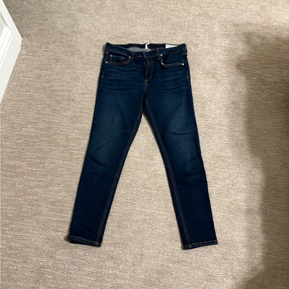 Rag and Bone Cate Mid-rise ankle skinny jeans